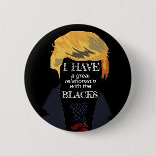 Hemskt trumfcitationstecken - svartarna knapp