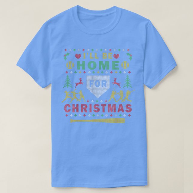 Hemsoftball Ugly God Jul Sötaren Party T Shirt (Design framsida)