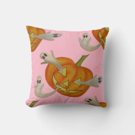 hemsökt jack o lantern kudde