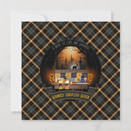 Hemsökt Yakitori-himmel Flat Julkort