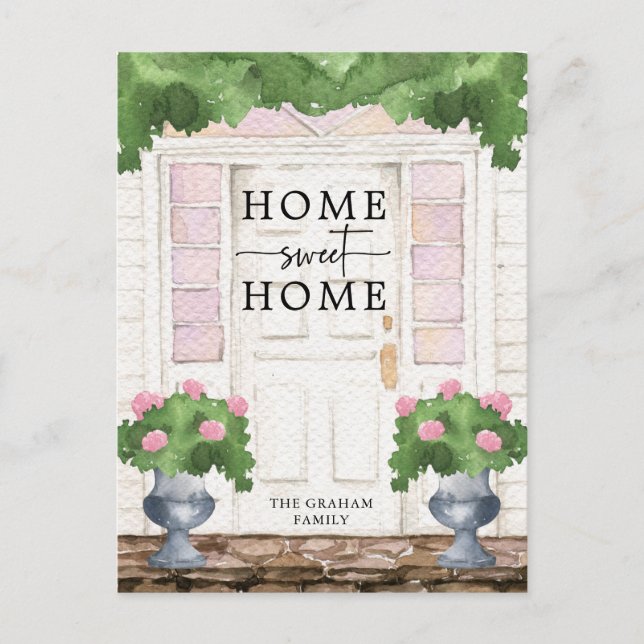 Hemsöt Flytta Meddelande Vykort (Framsida)