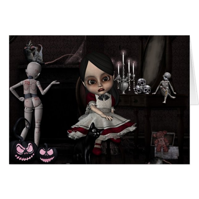 Hemsöt hem hälsningskort (Framsidan Horizontal)