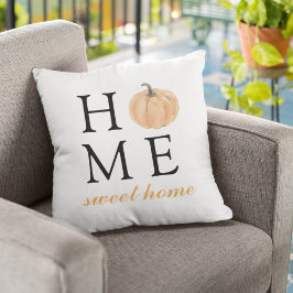 Hemsöt hem | Orange Pumpkin | Flygsäsong Kudde