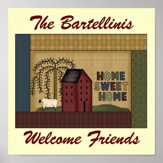 Hemsöt hem poster (Framsidan)