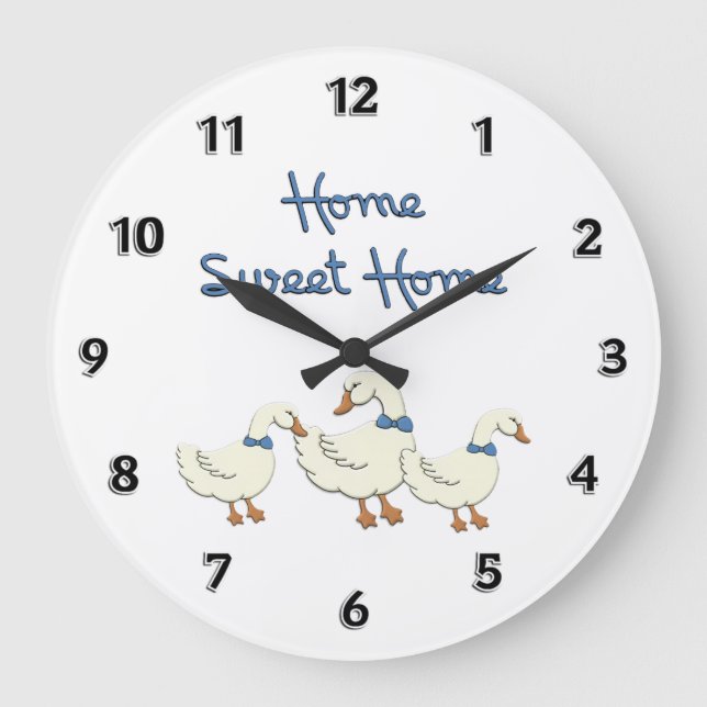 Hemsöt hem stor klocka (Framsida)