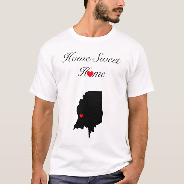 Hemsöt hem t shirt (Framsida)