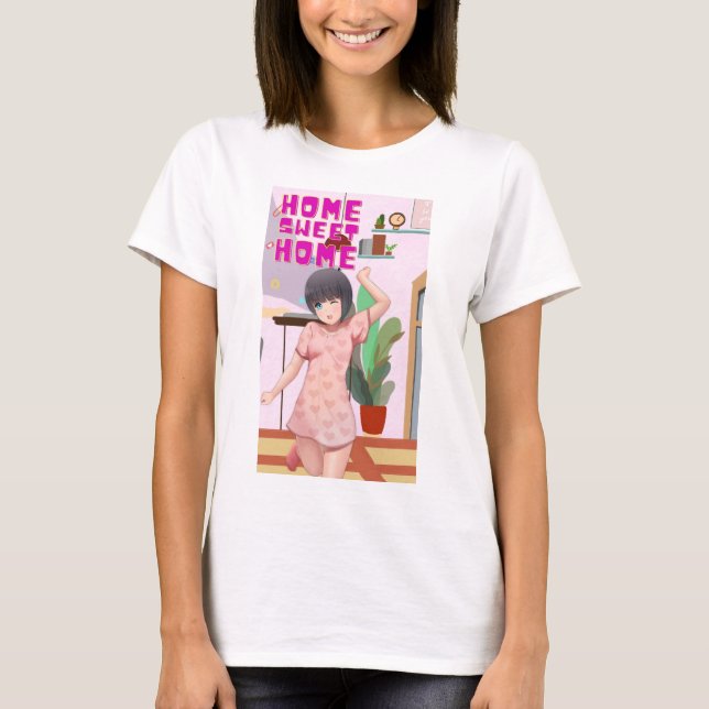 Hemsöt hem t shirt (Framsida)