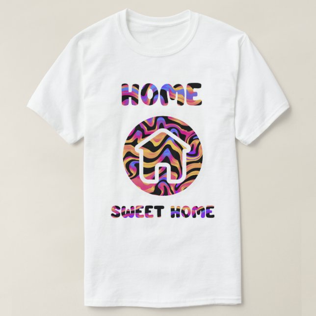 Hemsöt hem t shirt (Design framsida)