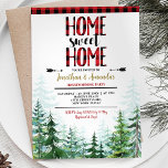Hemsöt hem Winter Lumberjack House Warming Inbjudningar<br><div class="desc">Hemsöt hem Winter Lumberjack House Warming</div>