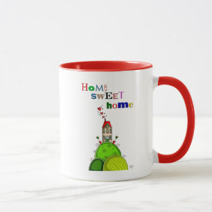 Hemsöt hembild mugg