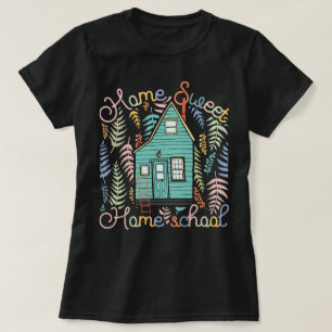 Hemsöt hemeschool Mamma-lärare T Shirt