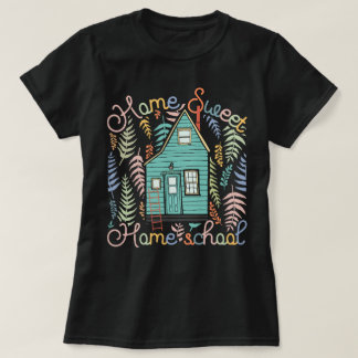 Hemsöt hemeschool Mamma-lärare T Shirt
