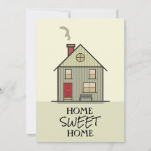 Hemsöt hemoffert för cute House-typografi