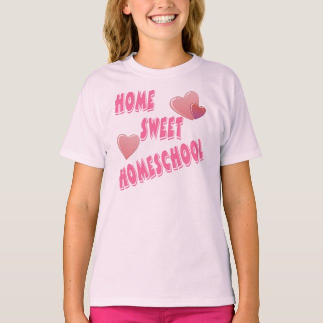 Hemsöt omeschool tee (Framsida)