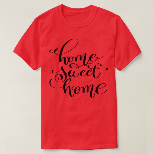 Hemsött hem 2 t shirt (Design framsida)