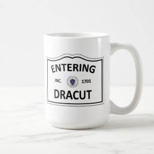Hemstaden för DRACUT MASSACHUSETTS samlas MORSOR Kaffemugg