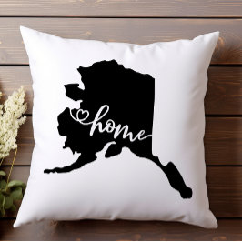 Hemstat kontur Heart Alaska Kudde