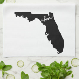 Hemstat kontur Heart Florida Kitchen Towel Kökshandduk