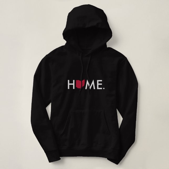 Hemstaten Ohio Hoodie T Shirt (Design framsida)