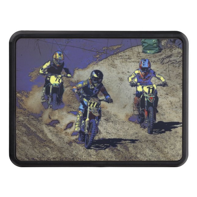 Hemstöten! - Moto-x Racer Skydd För Dragkrok (Framsidan)