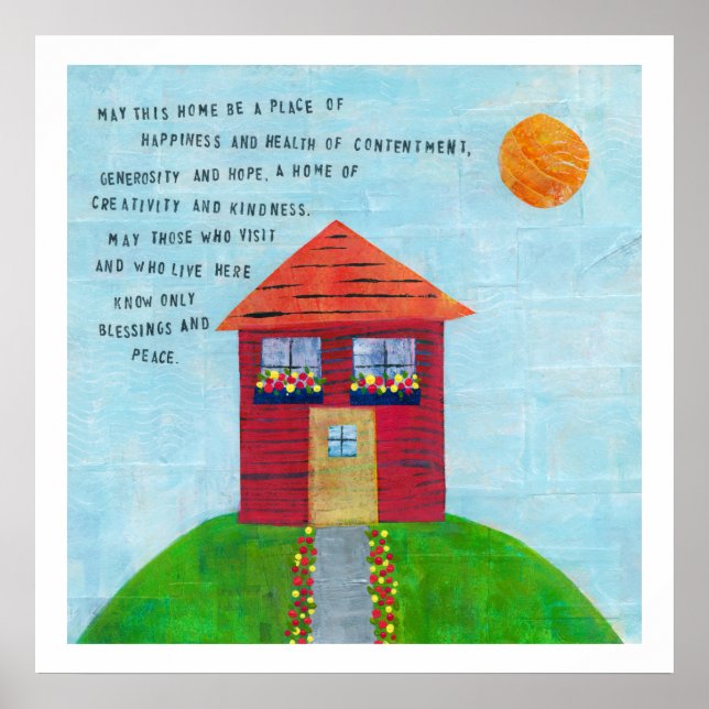 Hemvälsignelse Poster (Framsidan)