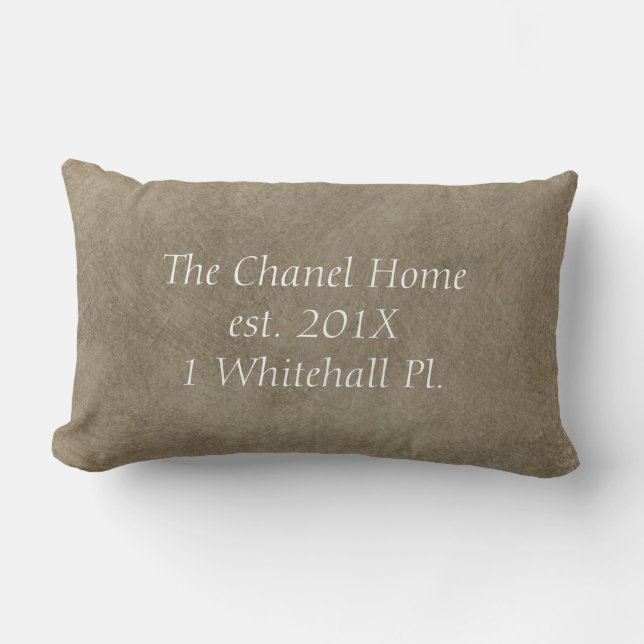 Hemvärmande kuddar - The Chanel Home (Framsida)