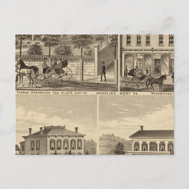 Hemvist för Thomas Hornbrook Vykort (Framsida)