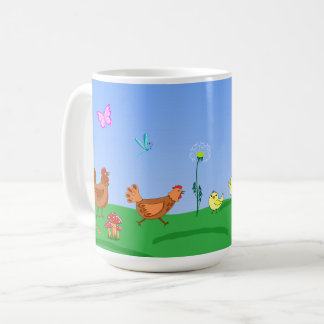 Hen and chicks Mug Kaffemugg