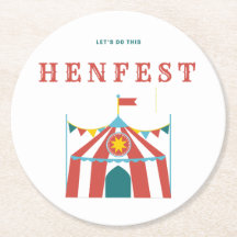 Hen Fest Pappersunderlägg