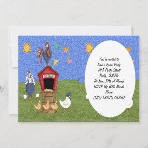 Hen House Inbjudningar