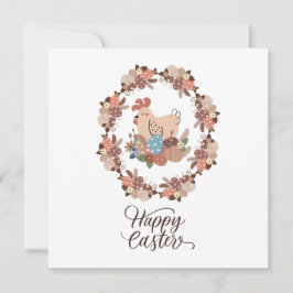 Hen och Påskäggen Glad påsk