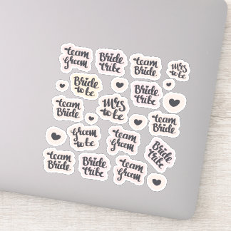 Hen Party-klistermärken - stam/stam Klistermärken