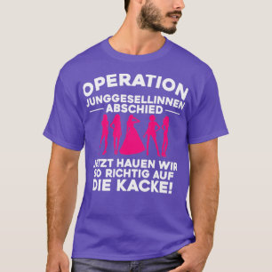 Hen Party Team Brud Present 3 T Shirt