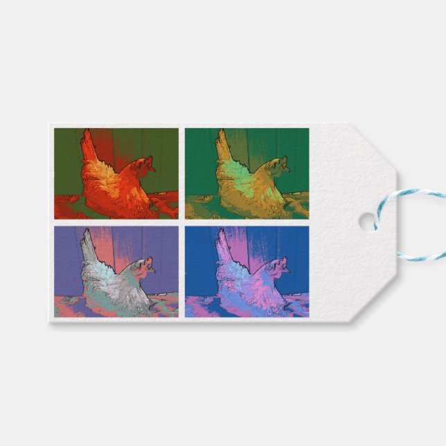 Hen Presentetikett (Framsidan (Horisontell))