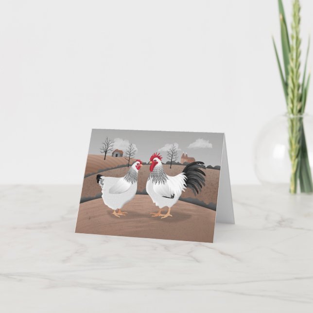 Hen & Rooster Kort (Framsida)