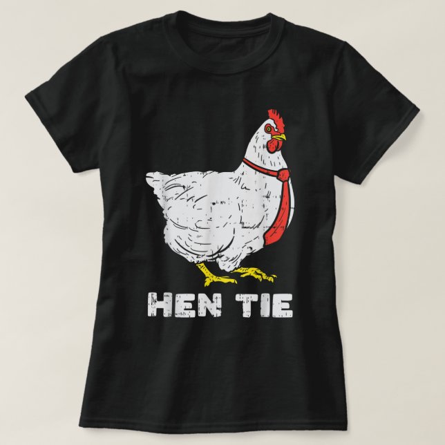 Hen Tie Funny Japanskt Anime Pun Manga Joke Otaku T Shirt (Design framsida)