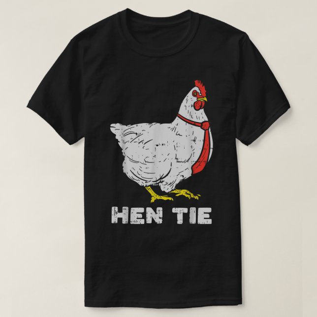 Hen Tie Funny Japanskt Anime Pun Manga Joke Otaku T Shirt (Design framsida)