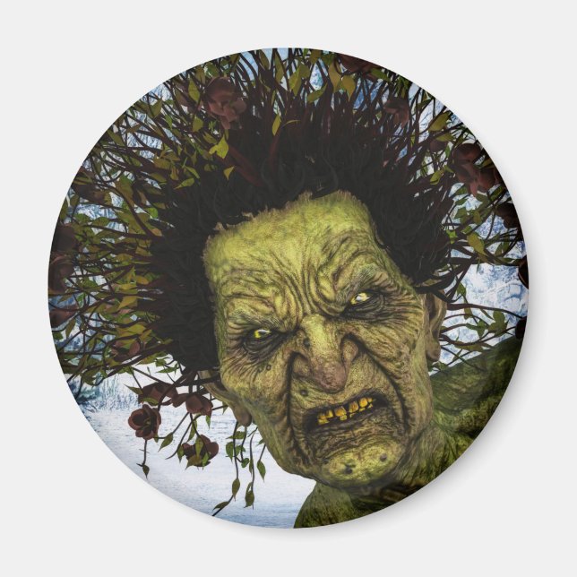 Henbane Pokeweed Magnet (Framsidan)