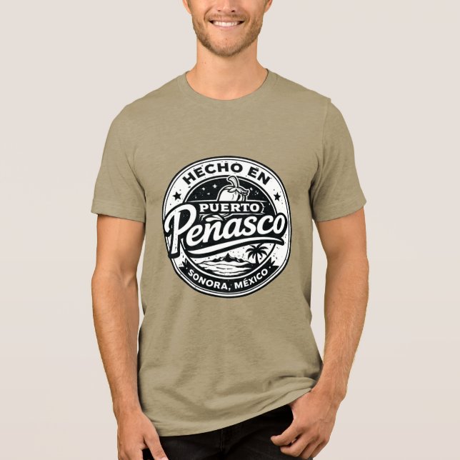 Hencho en Puerto Peñasco Tröja – VIT LOGO (Framsida)