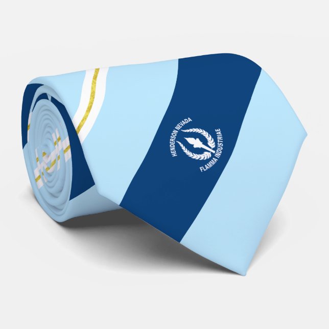 Henderson (Nevada) City flagga Neck Tie Slips (Rullad)