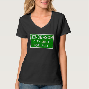 Henderson Nevada Population Fullt Fastest Growing T Shirt