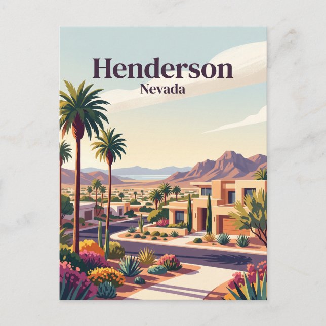 Henderson, Nevada Vykort (Framsida)
