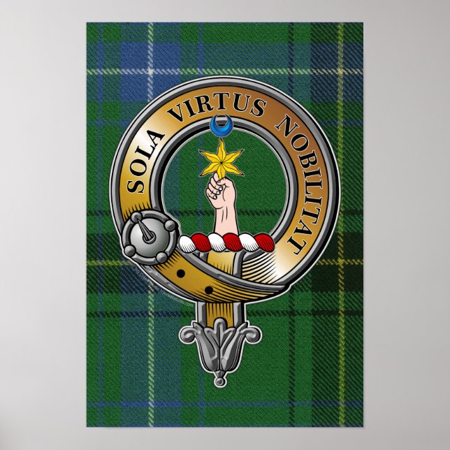 Henderson Tartan & Badge Poster (Framsidan)
