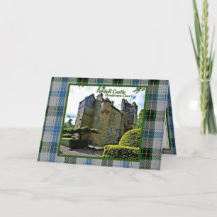 Henderson Tartan Fordell Castle Photo Kort