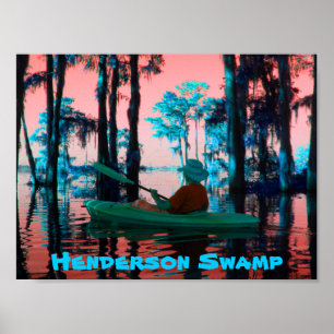 Henderson träskaffisch poster