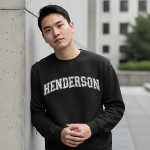 HENDERSON Universitetsstilsvärmare America College Lång Ärmad Tröja