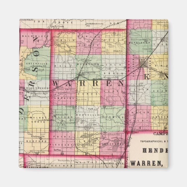 Henderson, Warren, Knox County Magnet (Framsidan)