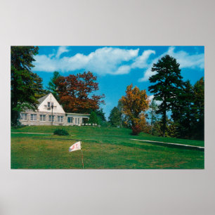 Hendersonville Klubb House i Land Poster