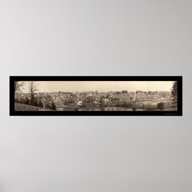 Hendersonville, NC Photo 1911 Poster (Framsidan)