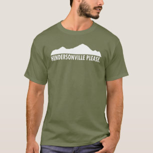Hendersonville North Carolina Vänligen T Shirt